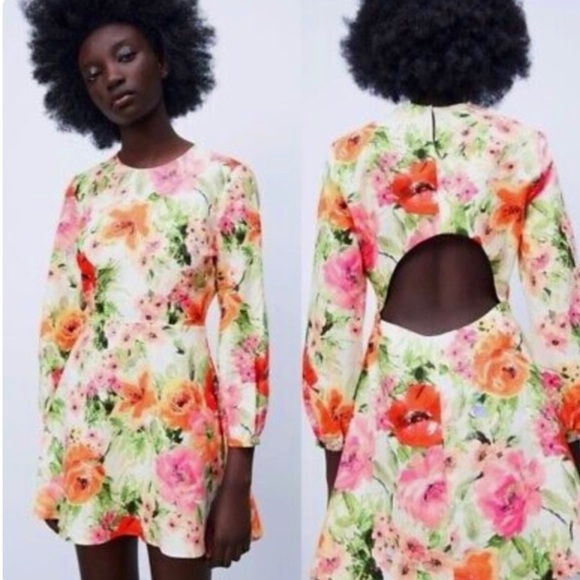 ZARA Floral Print Linen Mini Naya Dress
XS Garden Party Spring Easter Vacation - Picture 4 of 9